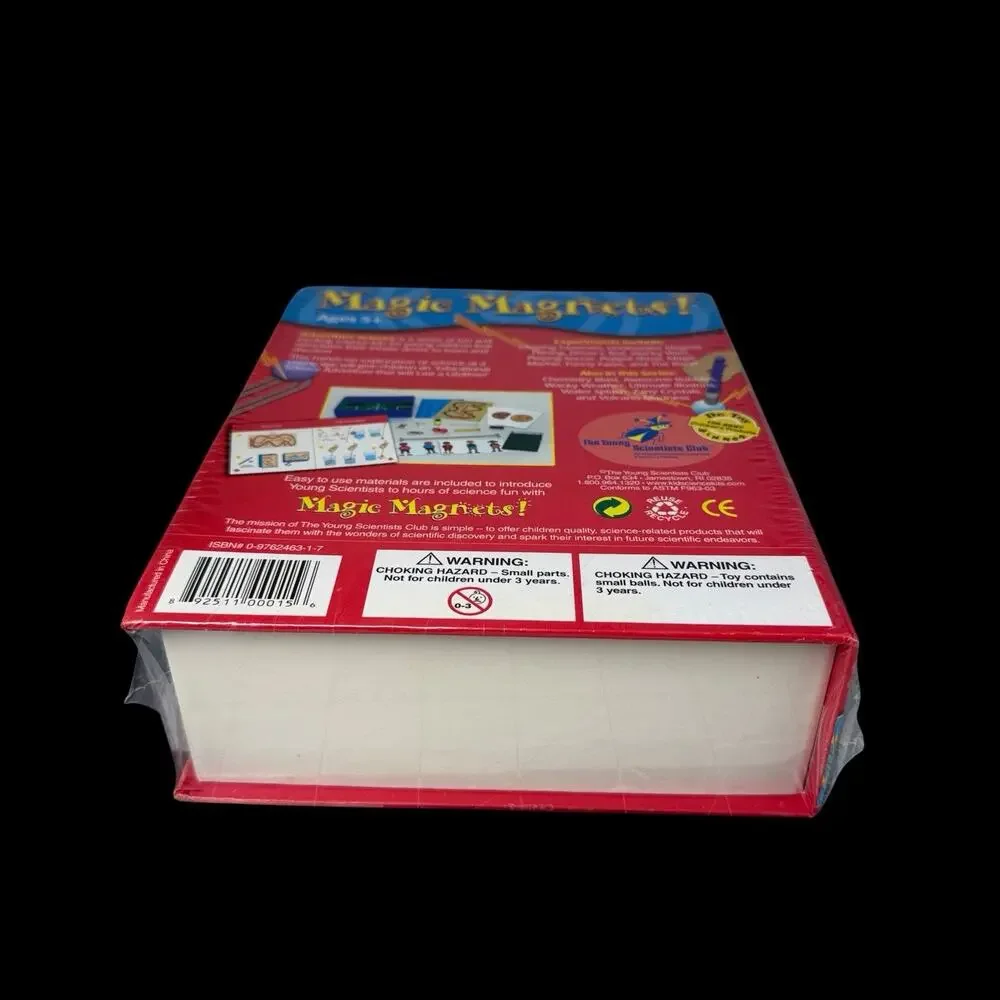 Magic Magnets Adventure Science Series Young Scientists Club Kit Sealed Ages 5+